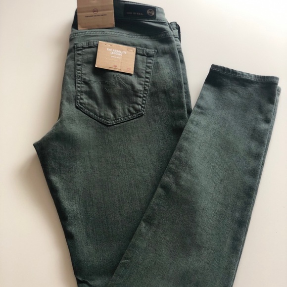 Ag Adriano Goldschmied Pants - Brand new AG Adriano Goldschmied army green jeans Ag Adriano Goldschmied Pants - Brand new AG Adriano Goldschmied army green jeans